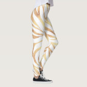 Leggings Elégante Parties scintillant or Zebra Poster de an (Droite)