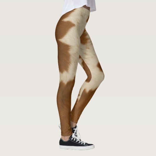 Leggings Elégante Vache Faux Cuir Collection tendance (Droite)