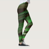Leggings Élégantes bandes vertes (Droite)
