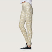 Leggings élégants Roses d'or (Gauche)