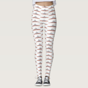 Leggings Elément Art déco en or rose