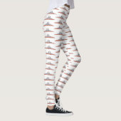 Leggings Elément Art déco en or rose (Droite)