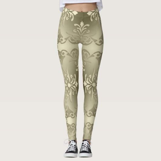 Leggings élément baroque de style (Devant)
