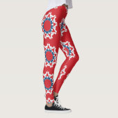 Leggings Élément rond Motif sans couture (Droite)