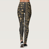 Leggings Éléments baroques : motif méga-set. (Dos)