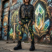 Leggings Éléments de fantasy de Royaumes mythiques