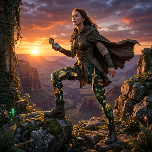 Leggings Éléments de fantasy de Royaumes mythiques