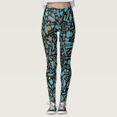 Leggings Éléments de machines Motif transparent (Devant)