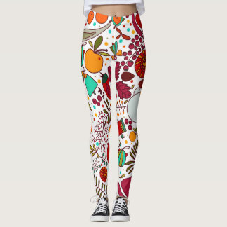 Leggings Éléments de Noël festifs Design sans couture