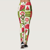 Leggings Éléments décoratifs de pastèque Art (Dos)
