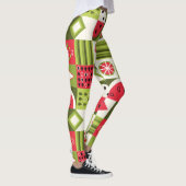 Leggings Éléments décoratifs de pastèque Art (Droite)