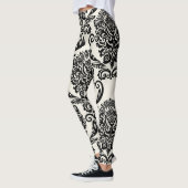Leggings Éléments décoratifs, dessin sans couture libre. (Gauche)