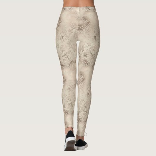 Leggings Éléments égyptiens âgés (Dos)