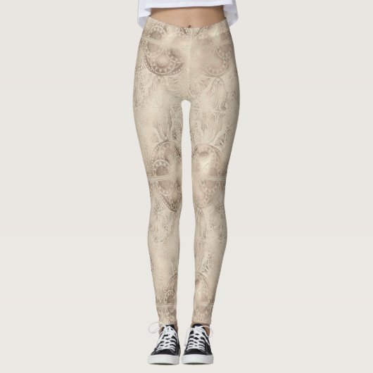 Leggings Éléments égyptiens âgés (Devant)