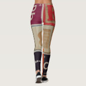 Leggings Éléments périodiques Science du zinc (Dos)