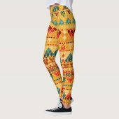 Leggings Éléments tribaux, motif polyvalent et transparent. (Gauche)