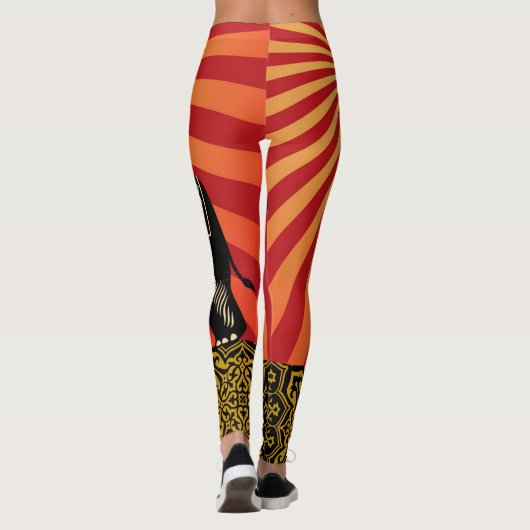 Leggings Éléphant africain (Dos)