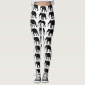 Leggings Éléphant de Siamese (Devant)