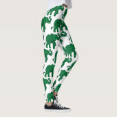 Leggings Eléphant en shamrock (Droite)