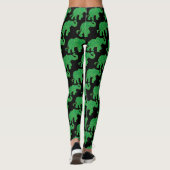 Leggings Eléphant fabriqué en Shamrock (Dos)