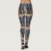 Leggings Eléphant indien (Dos)