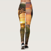 Leggings Eléphant taureau africain (Dos)