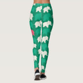 Leggings Eléphants illustrés (Dos)