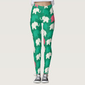 Leggings Eléphants illustrés (Devant)