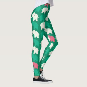 Leggings Eléphants illustrés