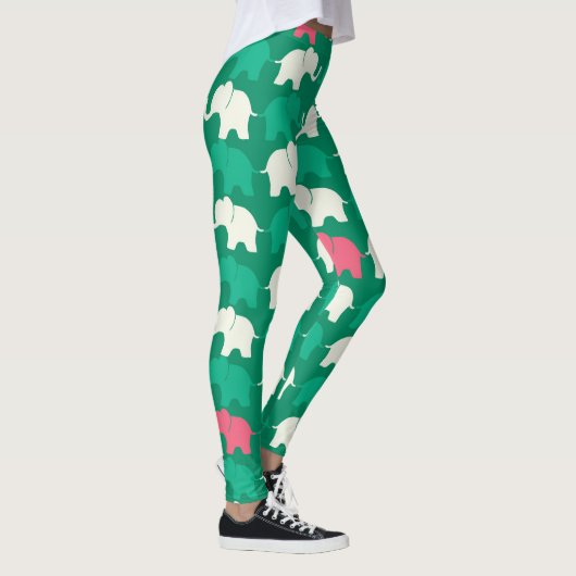 Leggings Eléphants illustrés (Droite)