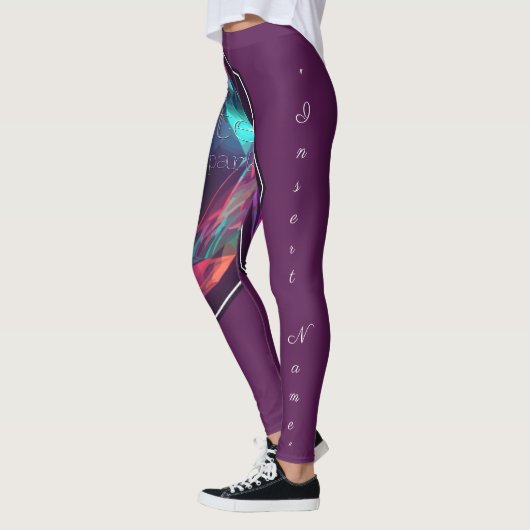 Leggings Élever votre étincelle intérieure (Gauche)