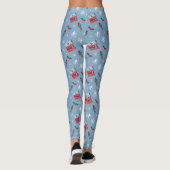 Leggings Elf "Fils d'un Noisette" Motif d'hiver (Dos)