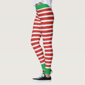 Leggings Elf | Pantalon en costume d'elfe Noël (Gauche)
