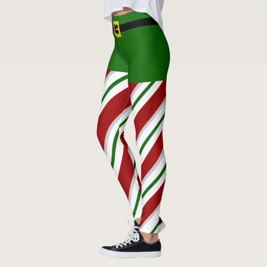 Leggings Elf Père Noël les elfes les jambes des femmes de N (Gauche)
