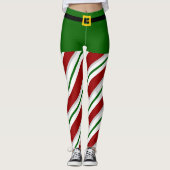 Leggings Elf Père Noël les elfes les jambes des femmes de N (Devant)