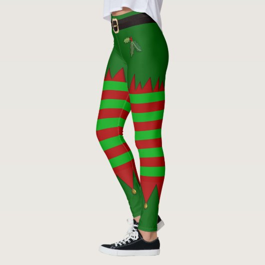 Leggings elfes de Noël (Gauche)