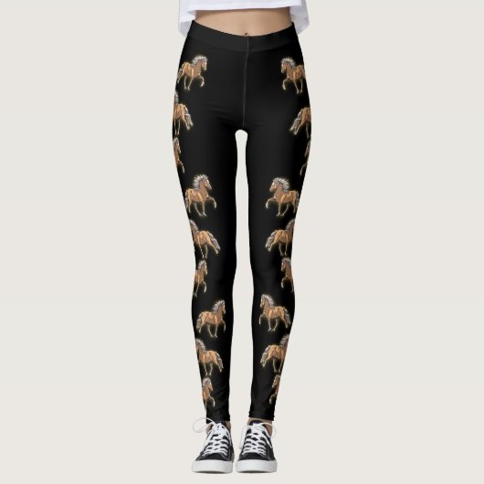 Leggings Elska Art Déco islandais (Devant)