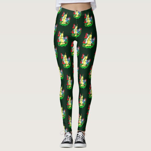 LEGGINGS ELVES DE NOËL (Devant)