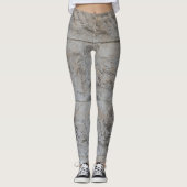 Leggings Emballages d'aquarelle pour un style unique (Devant)