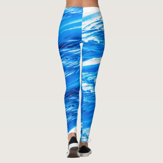 Leggings Emballages sur papier avec conception de câble Abs (Dos)