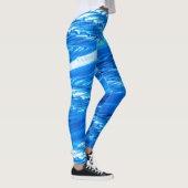 Leggings Emballages sur papier avec conception de câble Abs (Droite)