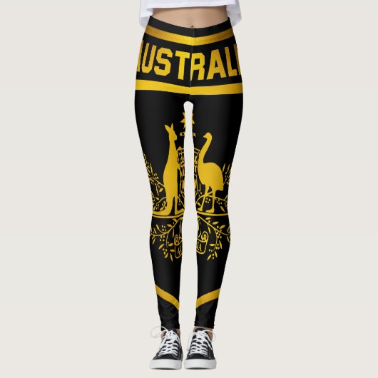 Leggings Emblème Australie (Devant)