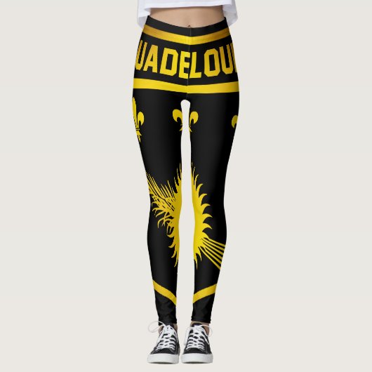 Leggings Emblème de Guadeloupe (Devant)