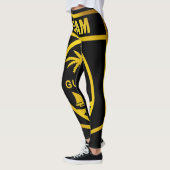 Leggings Emblème de la Guam (Gauche)