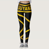 Leggings Emblème de la Guyane (Devant)