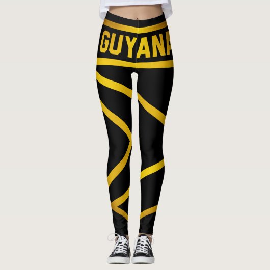 Leggings Emblème de la Guyane (Devant)