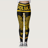Leggings Emblème de la Pologne (Devant)
