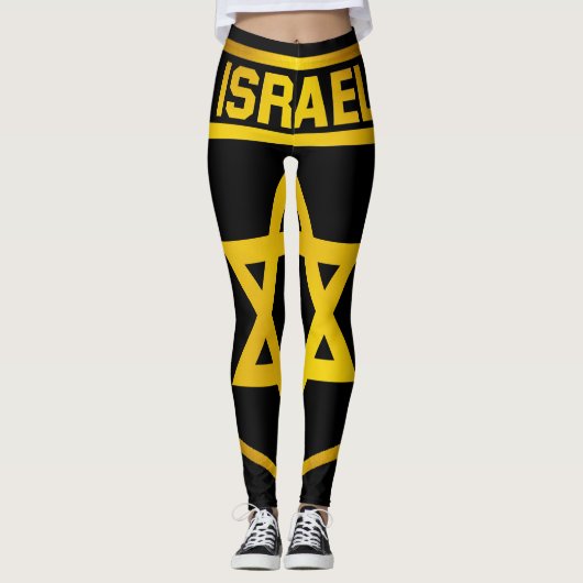 Leggings Emblème d'Israël (Devant)