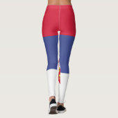 Leggings Emblème du drapeau de la Serbie (Dos)