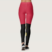 Leggings Emblème du drapeau de l'Angola (Dos)